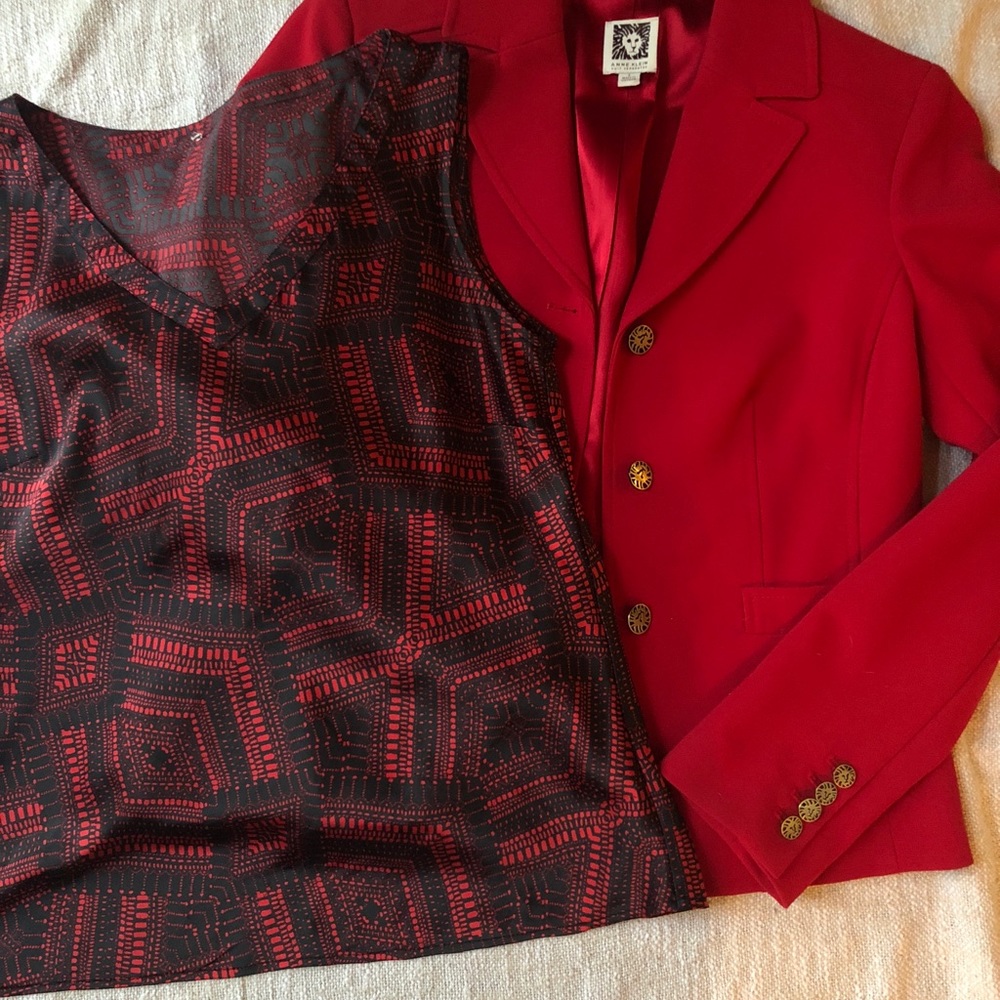 Red Dress Tank